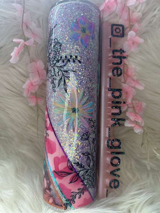 RTS {Butterfly To Know Love} 32oz Skinny Tumbler