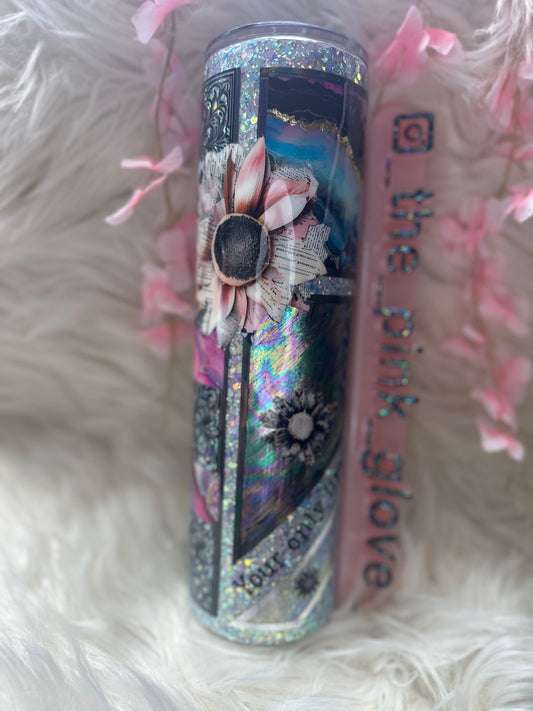 RTS {Your Only Limit Is Your Mind} 32oz Skinny Tumbler