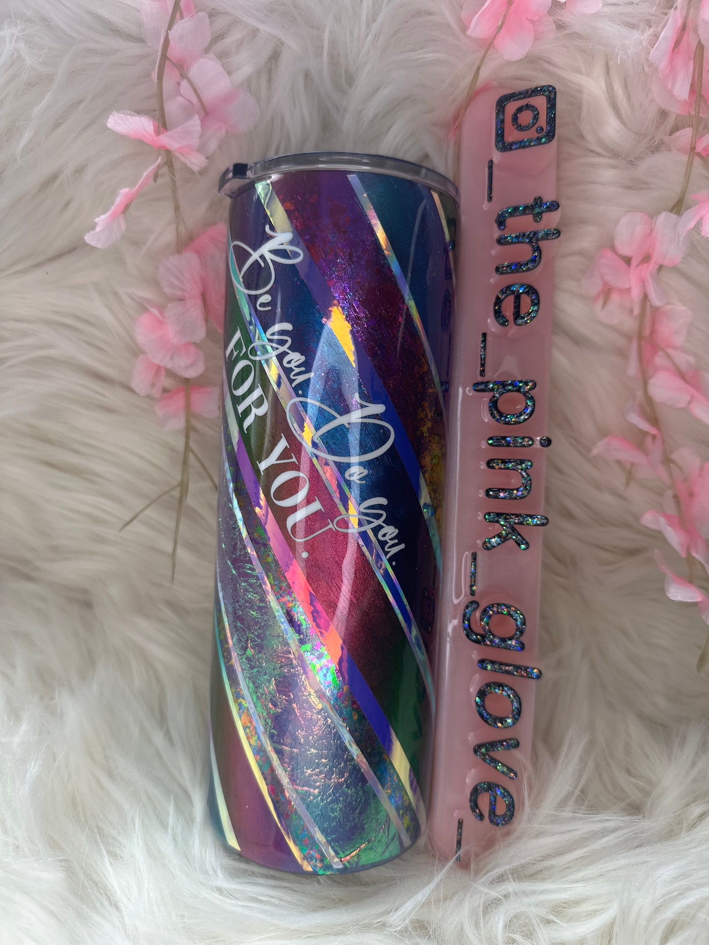 RTS {Be You Do You For You} 24oz Skinny Tumbler