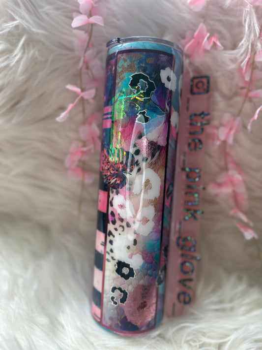 RTS {Believe In Yourself} 32oz Skinny Tumbler