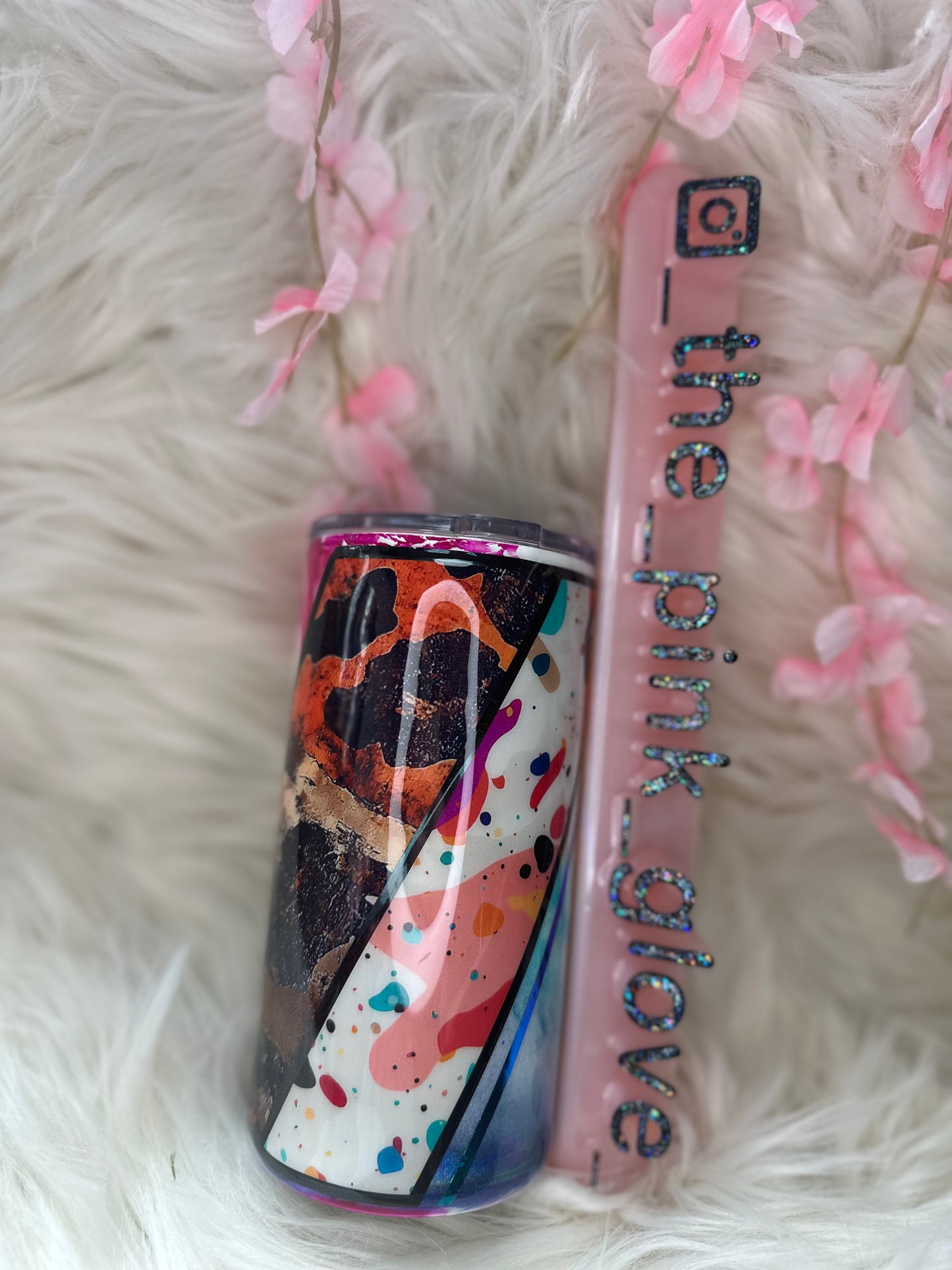 RTS {Surround Yourself With Light} 16oz Skinny Tumbler