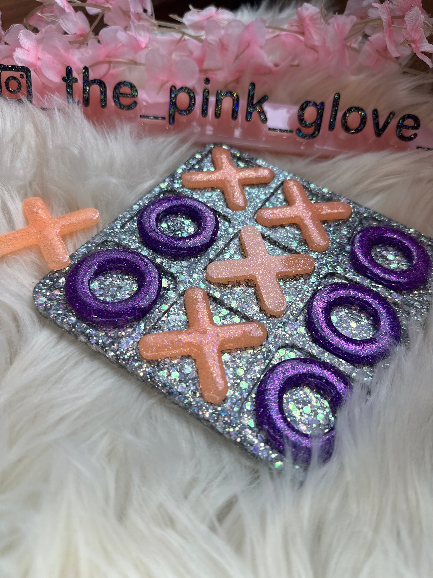 RTS {Opal, Purple, Peach} Tic Tac Toe Board