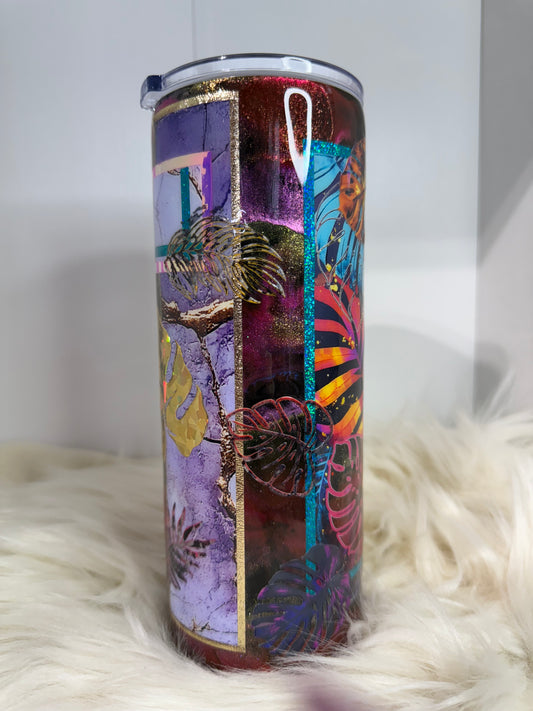 RTS {Fall Leaves} 24oz Skinny Tumbler