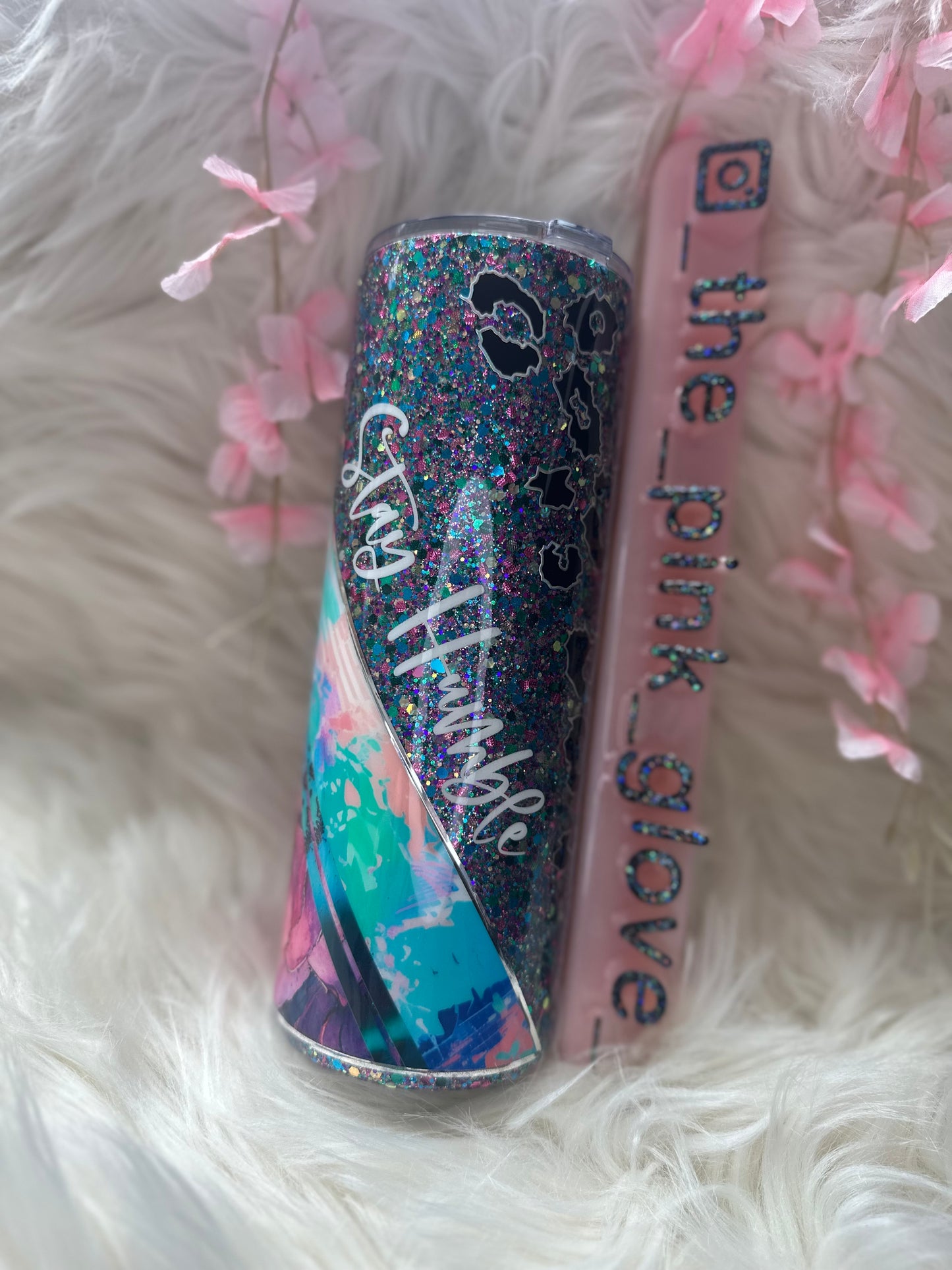 RTS {Stay Humble} 24oz Skinny Tumbler