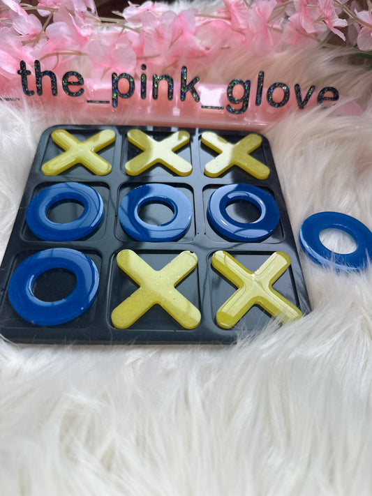 RTS {Black, Yellow & Blue} Tic Tac Toe Board