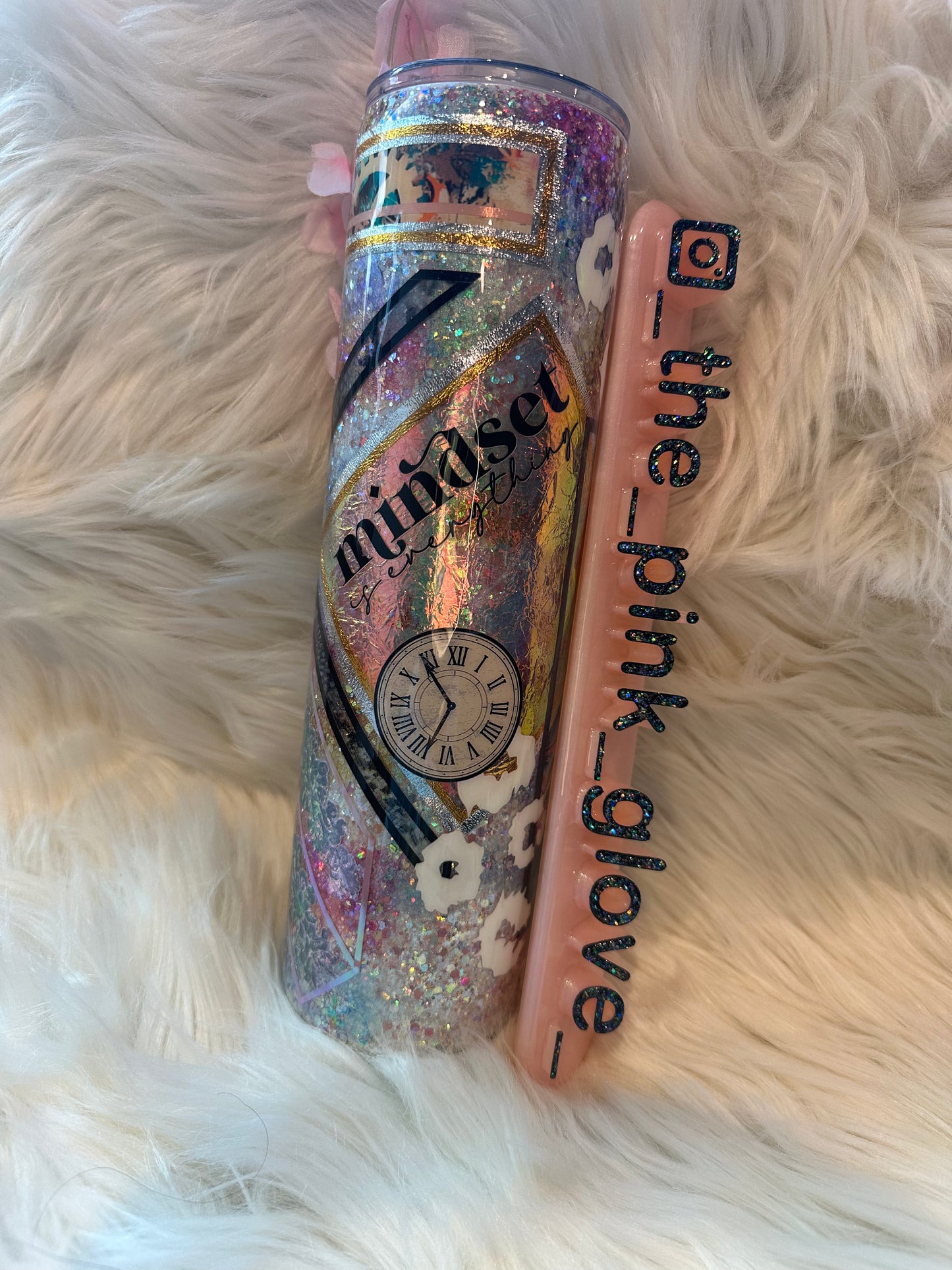 RTS {Mindset is Everything} 32oz Skinny Tumbler