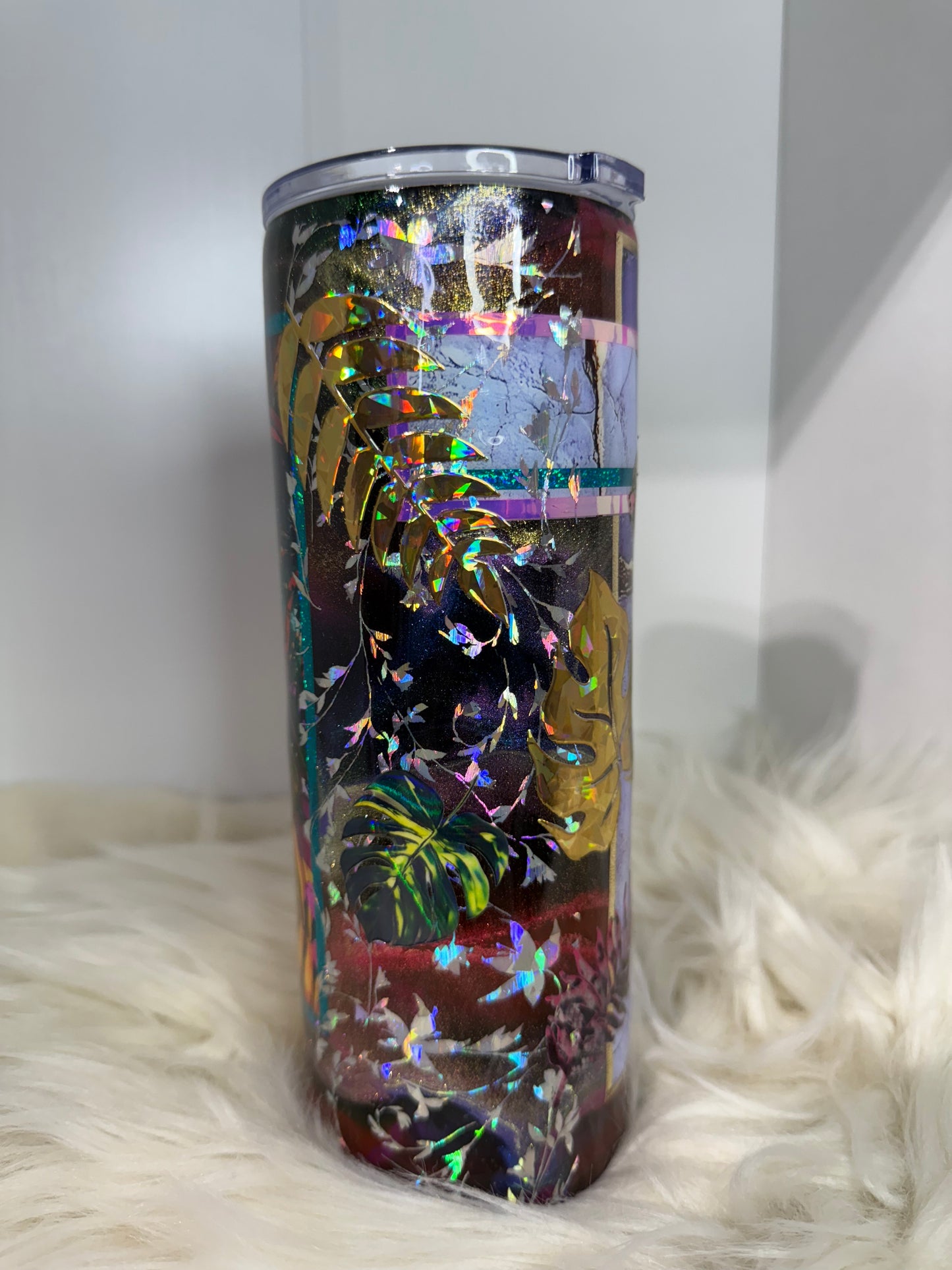 RTS {Fall Leaves} 24oz Skinny Tumbler