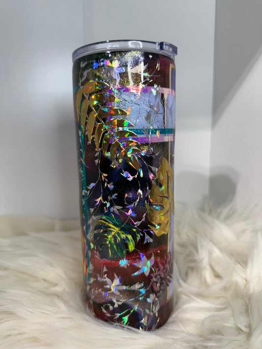 RTS {Fall Leaves} 24oz Skinny Tumbler