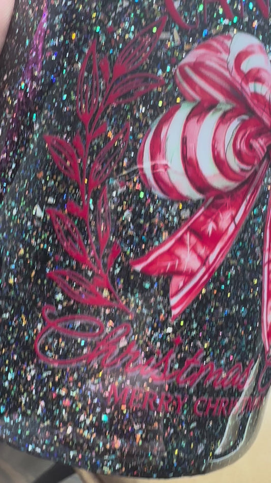RTS {Candy Cane Christmas Club} 12oz Coffee Mug Tumbler